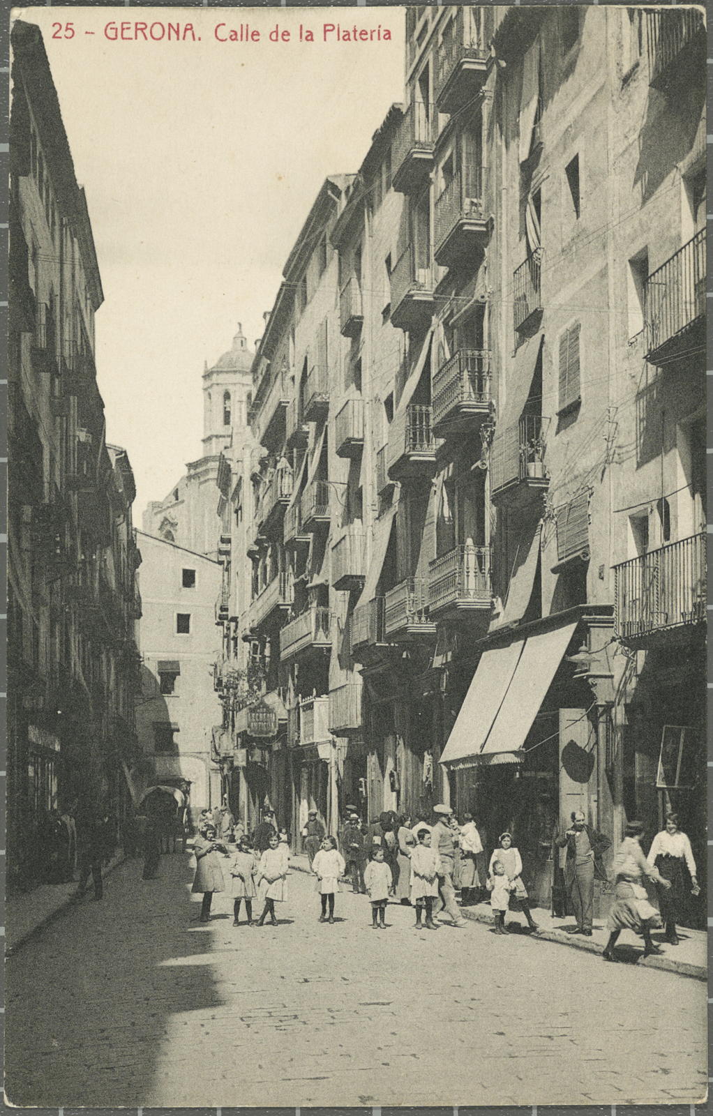 Desconegut, 25 -Gerona. Calle de la Plateria