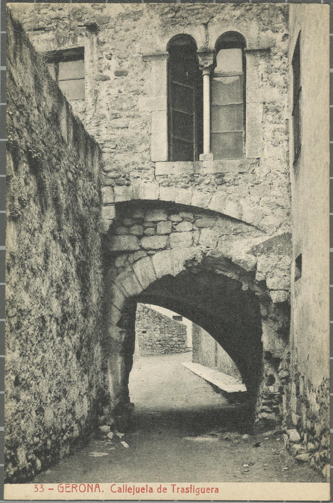 Desconegut, 33 -Gerona. Callejuela de Trasfiguera