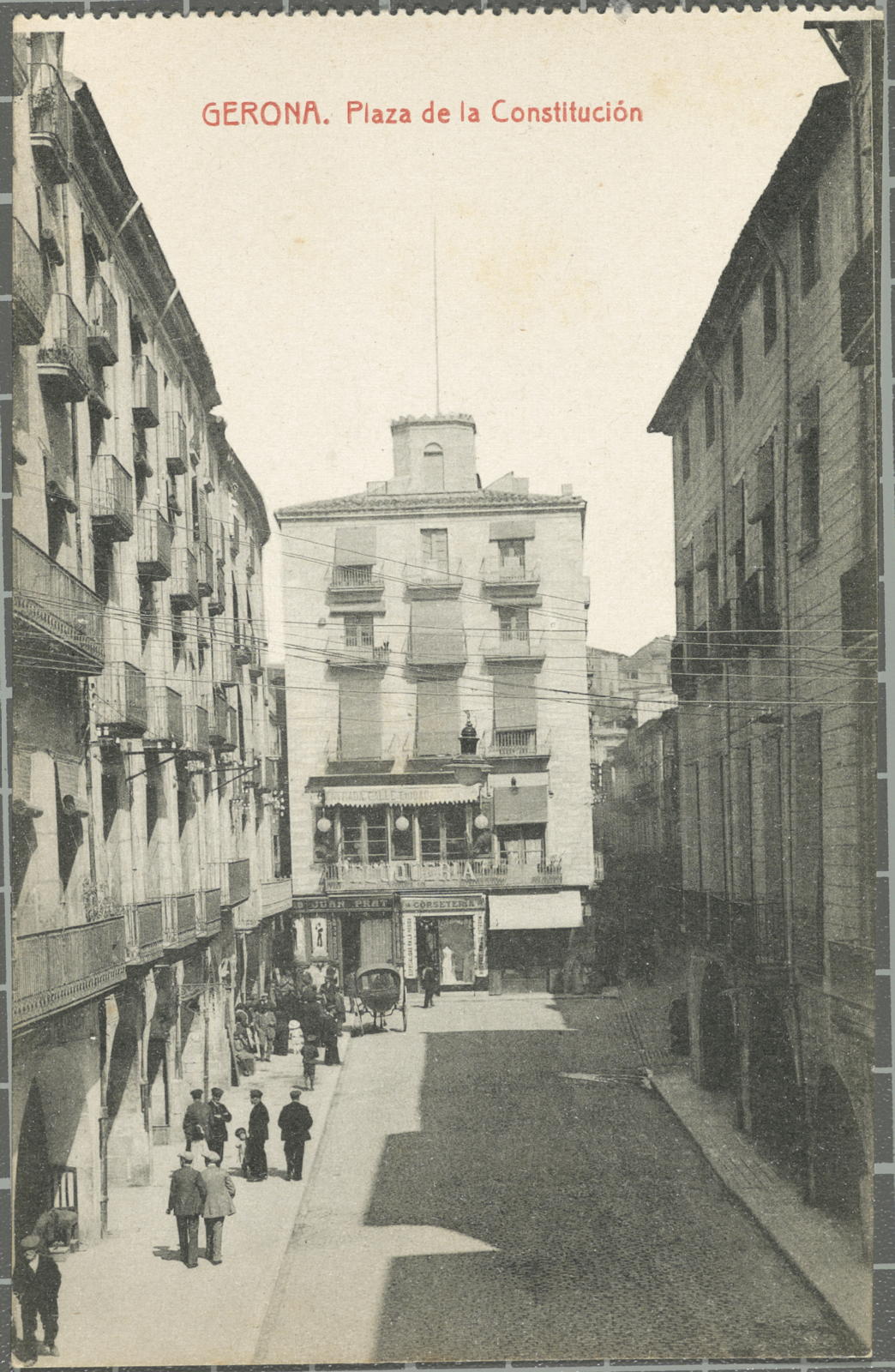 Desconegut, 36 -Gerona. Plaza de la Constitución