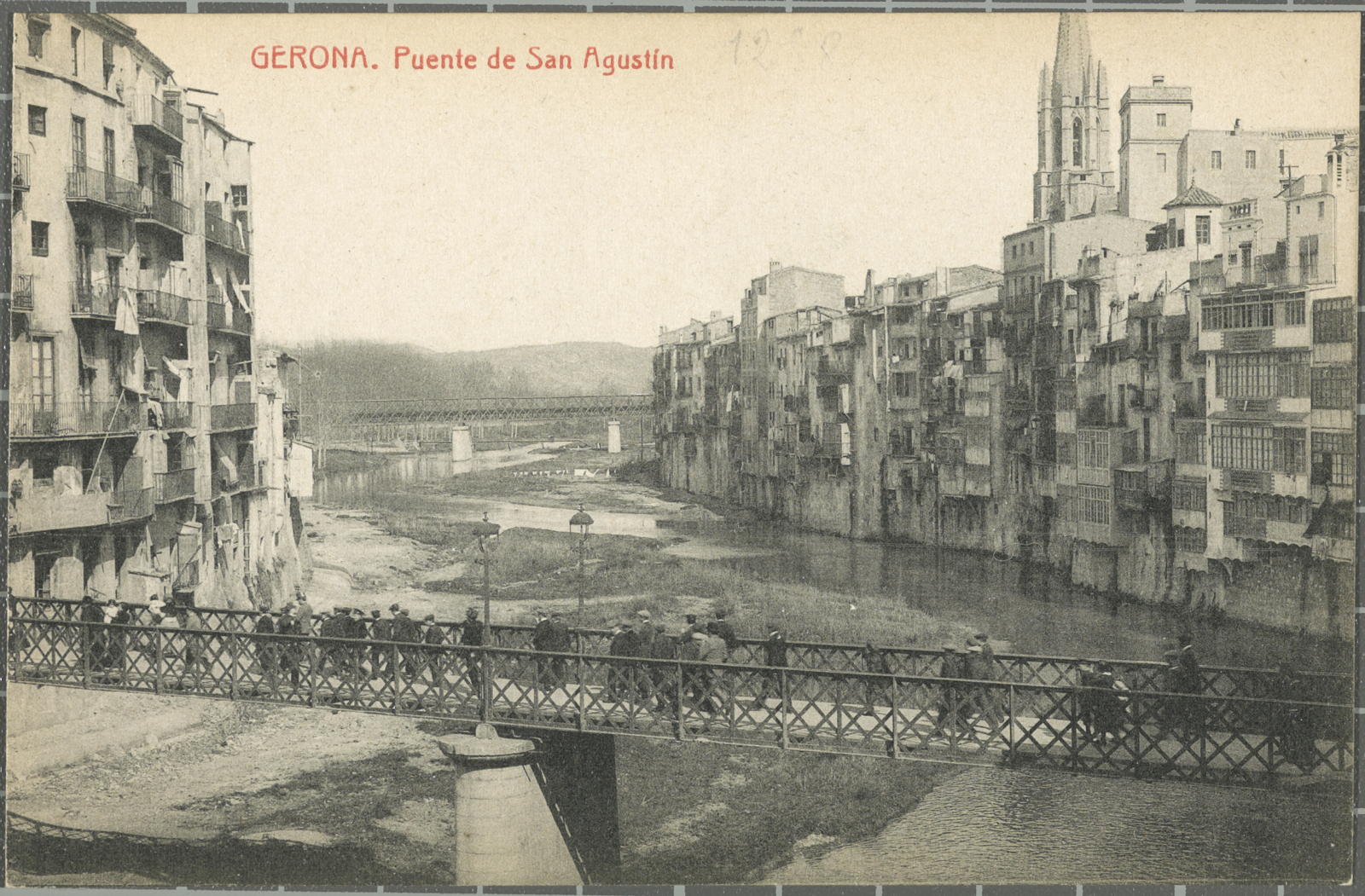 Desconegut, 45-Gerona. Puente de San Agustín