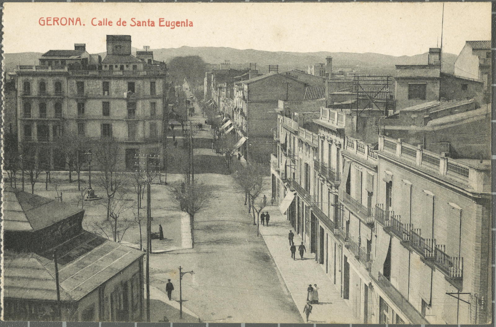 Desconegut, Gerona. Calle de Santa Eugenia