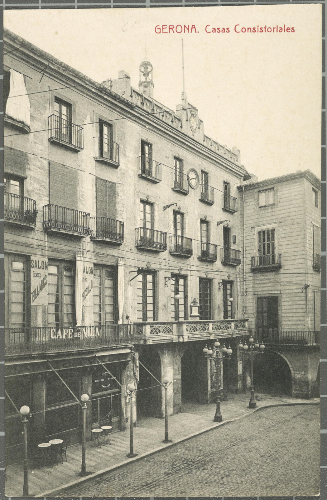 Desconegut, Gerona. Casas Consistoriales