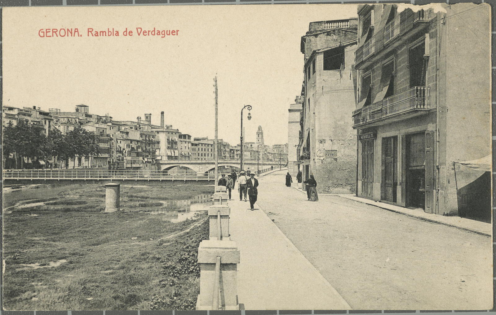 Desconegut, Gerona. Rambla de Verdaguer