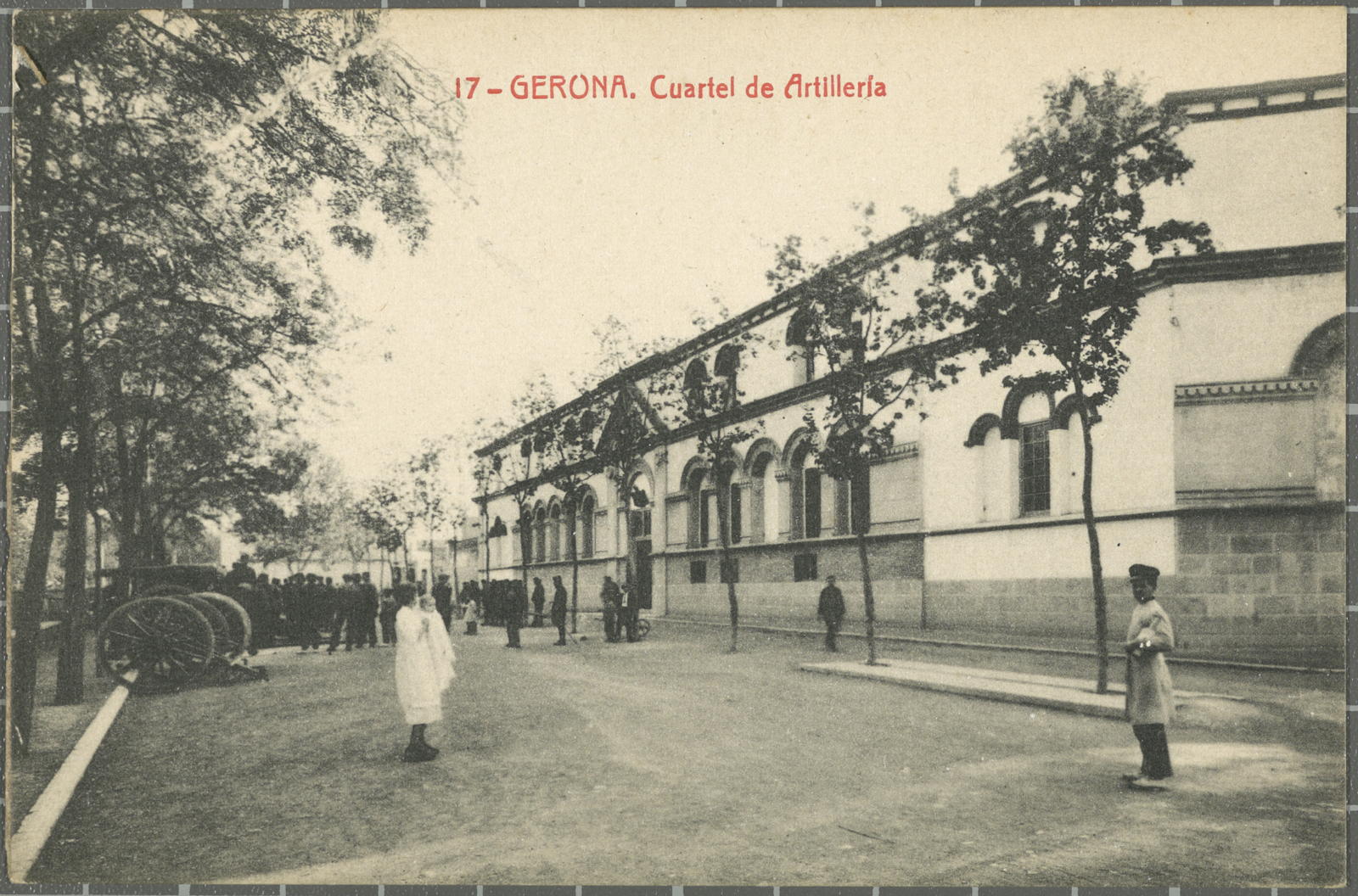 Desconegut, 17-Gerona. General Mendoza Artillery Board