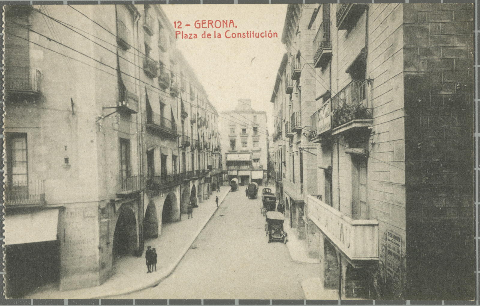 Desconegut, 12 -Gerona. Constitution Square