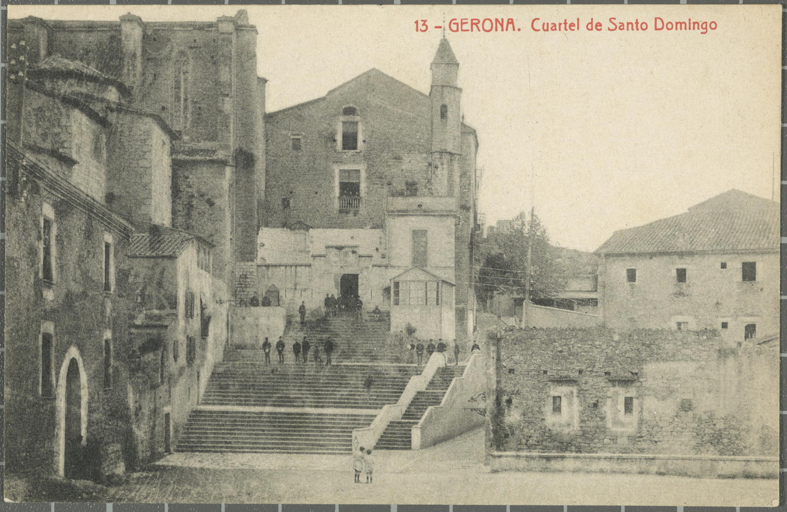 Desconegut, 13 -Gerona. Cuartel de Santo Domingo