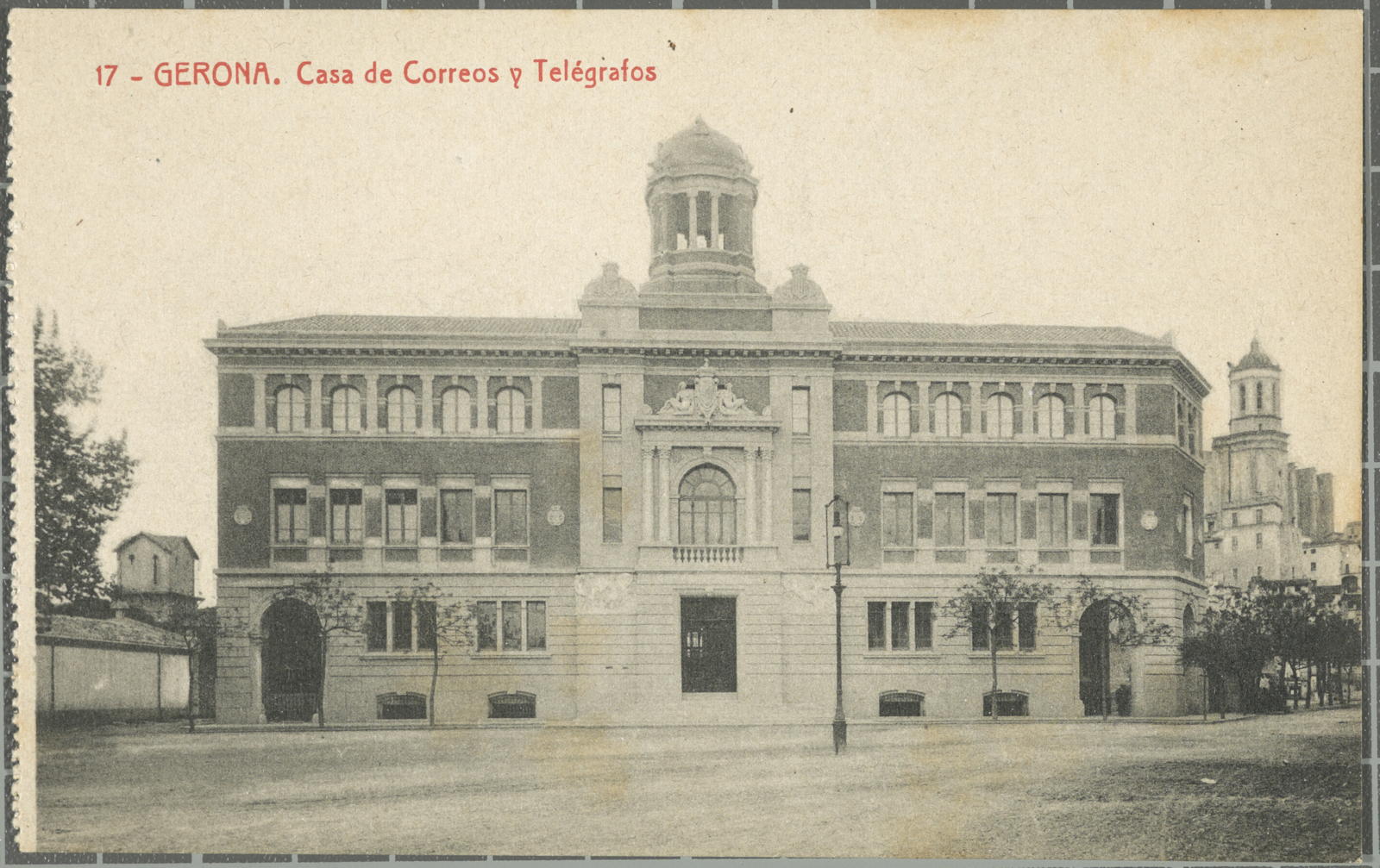 Desconegut, 17 -Gerona. Casa de Correos y Telégrafos