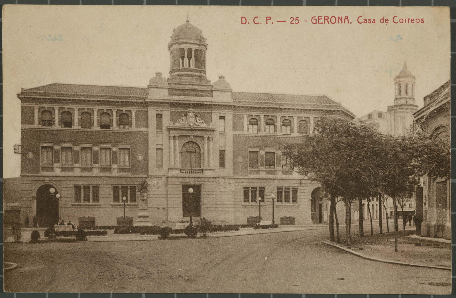 Desconegut, D.C.P.-25-GERONA. Post Office House