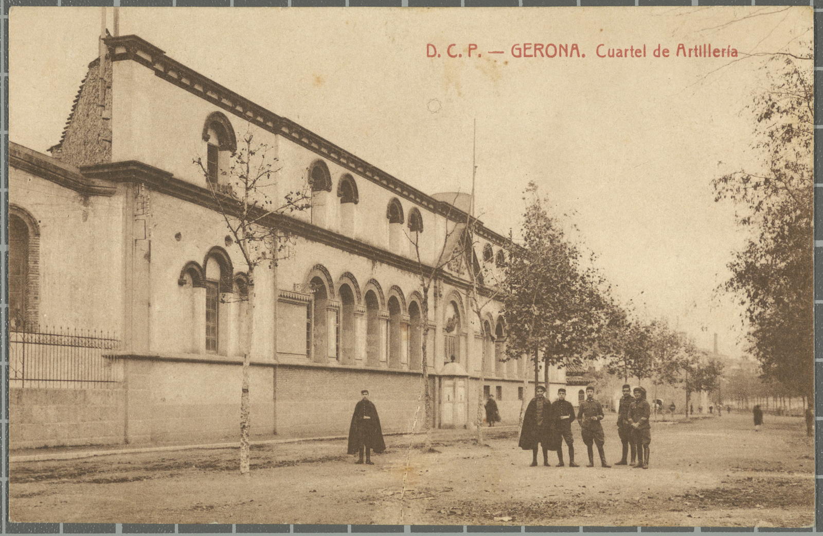 Desconegut, D.C.P.-Gerona. Cuartel de Artillería