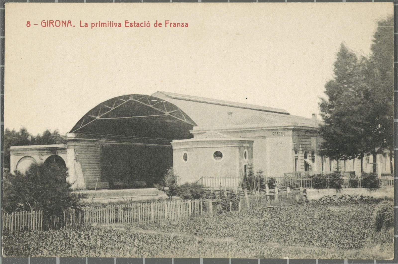 Joan Martí Centelles, 8 -Girona. The primitive Fransa Station