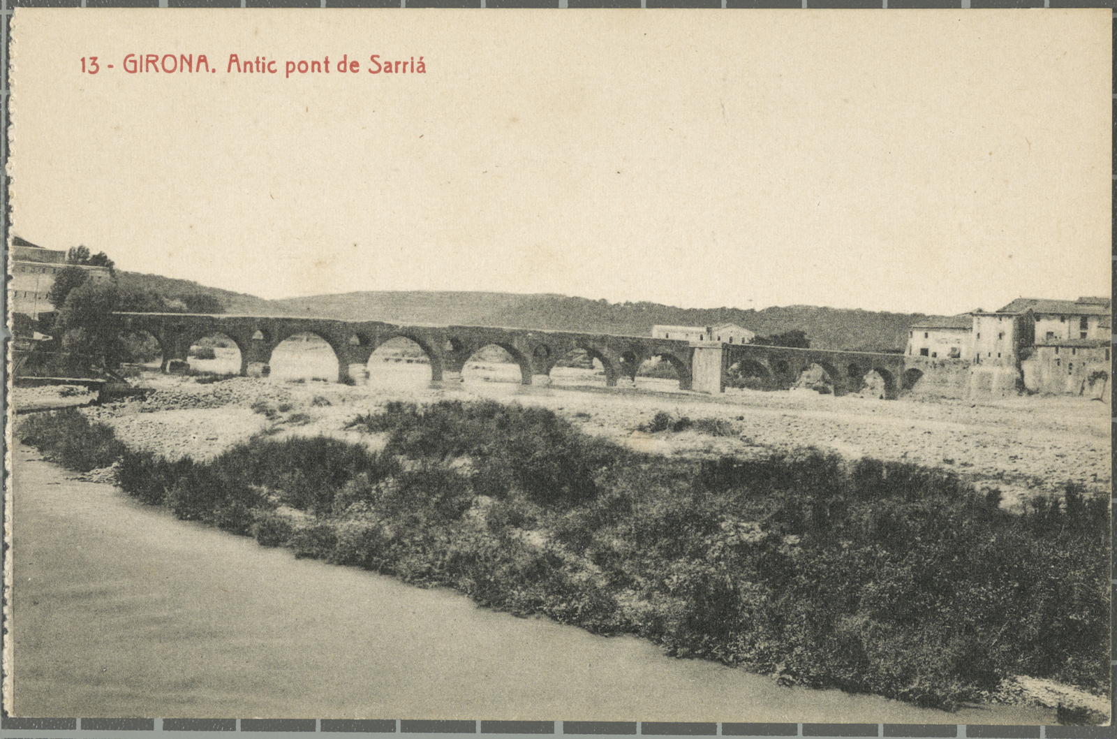Joan Martí Centelles, 13 -Girona. Old Sarria bridge