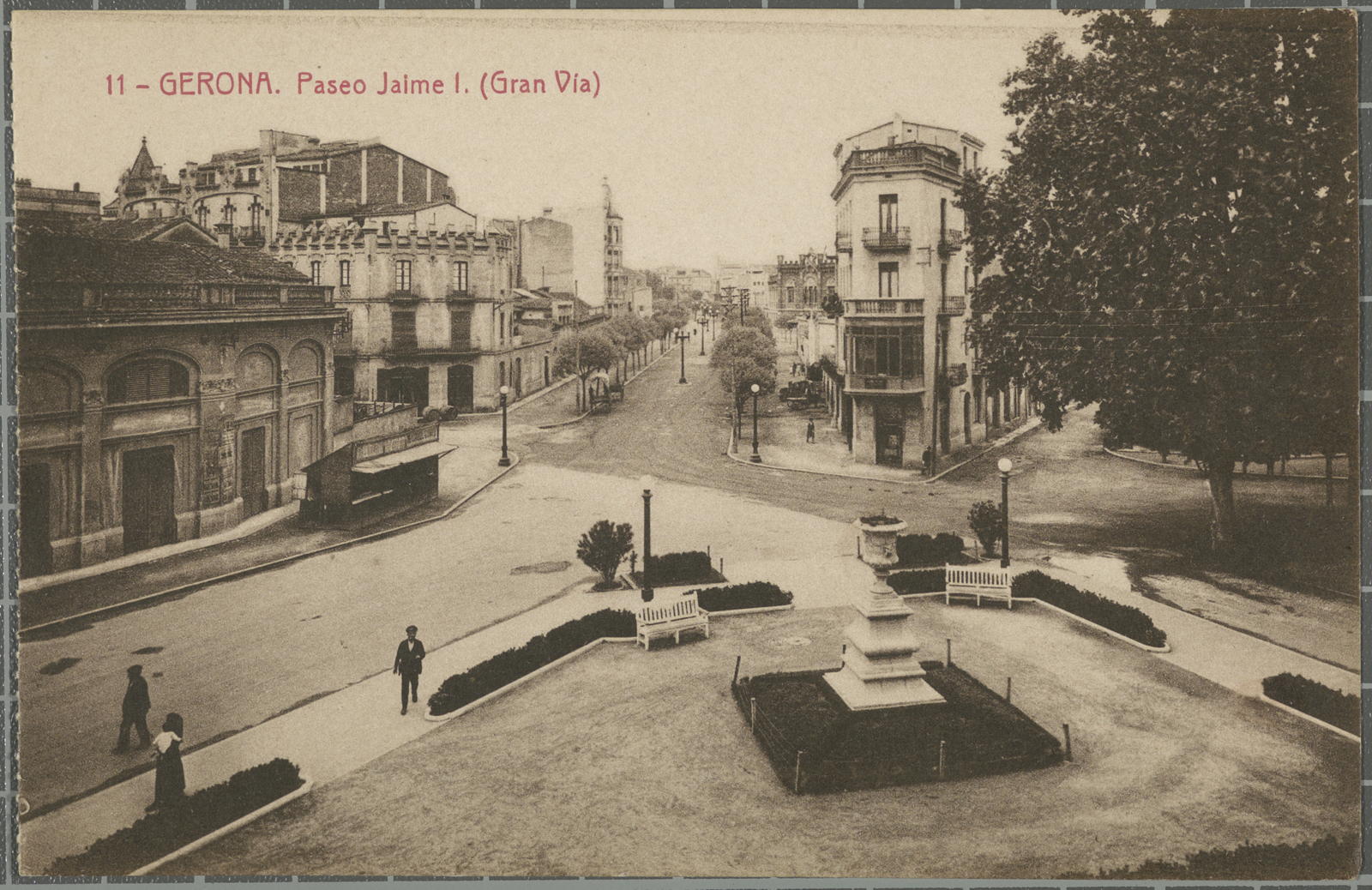 Desconegut, 11-Gerona. Paseo Jaime I (Gran Vía)