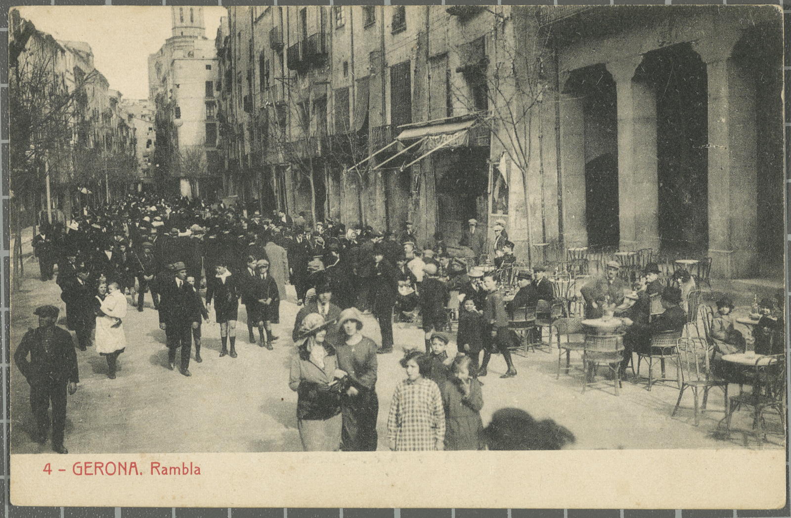Desconegut, 4-Gerona. Rambla Posteriorment de la Llibertat