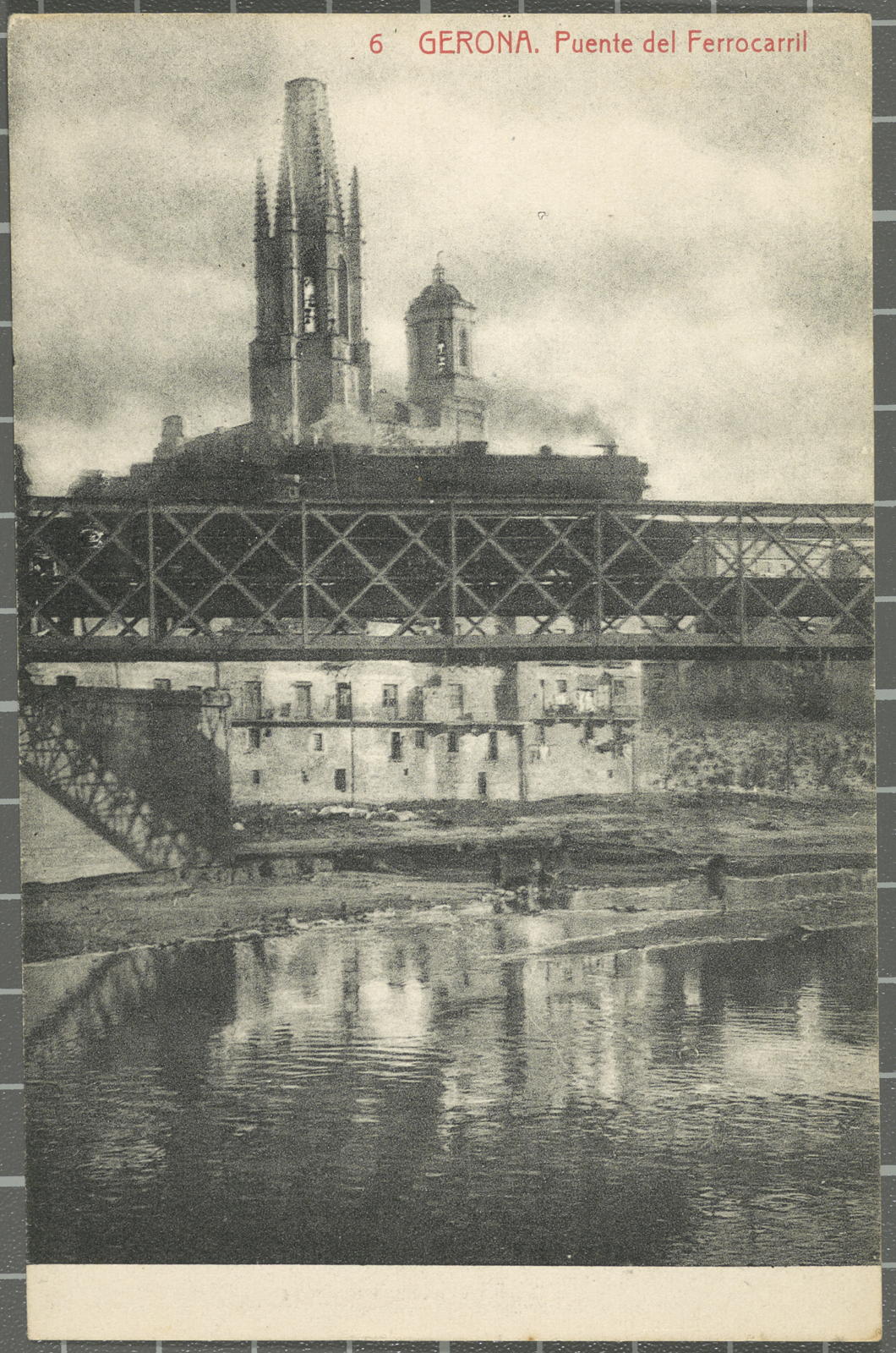 Desconegut, 6-Gerona. Railway Bridge