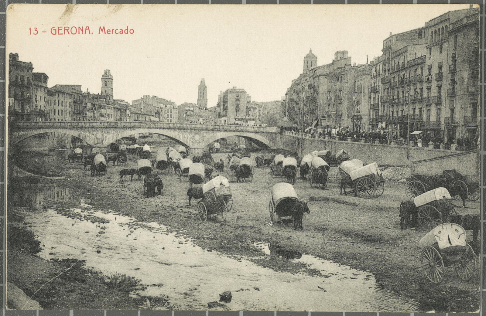 Desconegut, 13-Gerona. Markets