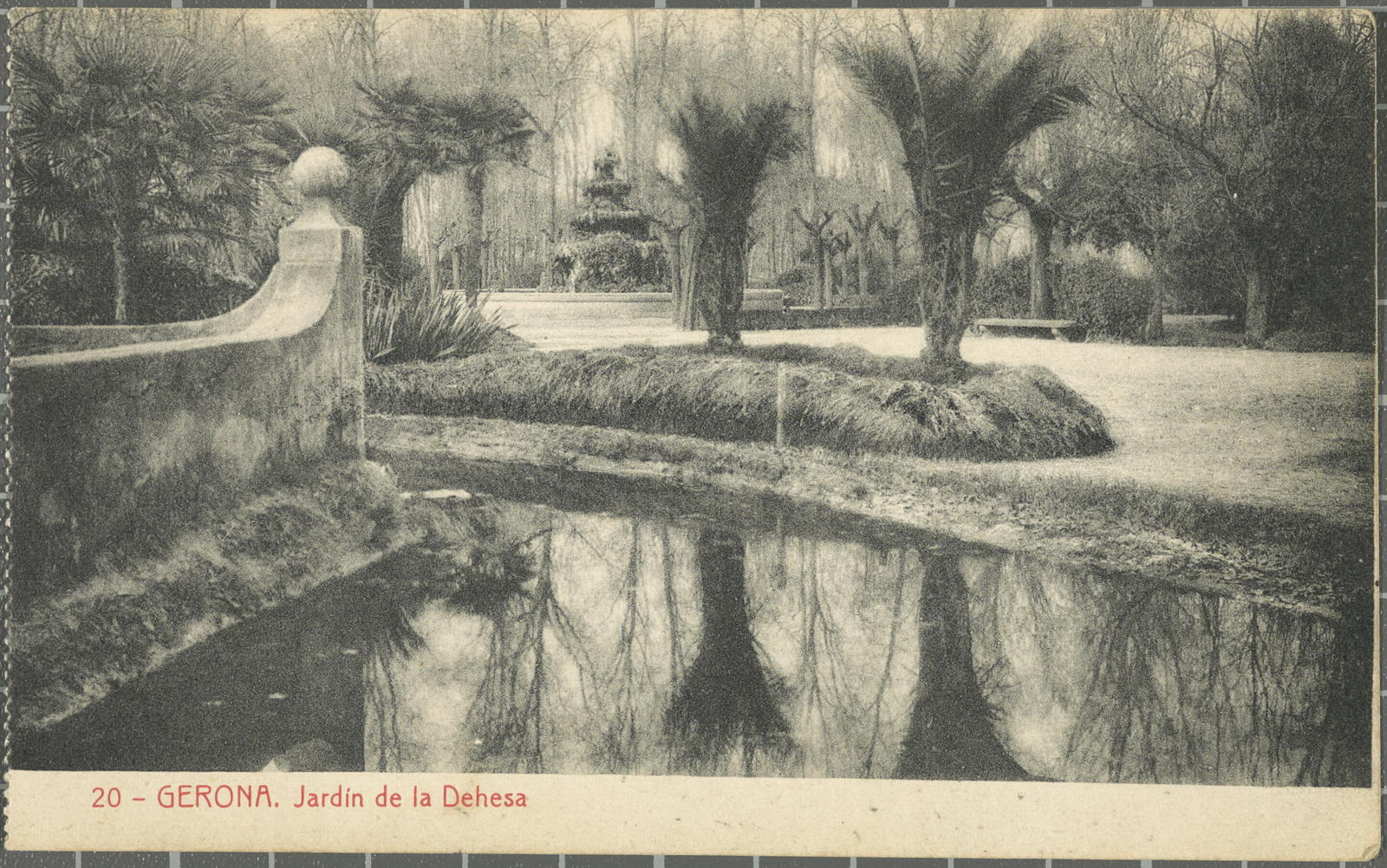Desconegut, 20-Gerona. Jardín de la Dehesa