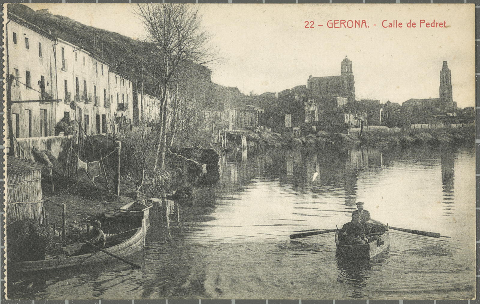 Desconegut, 22-Gerona.-Calle de Pedret