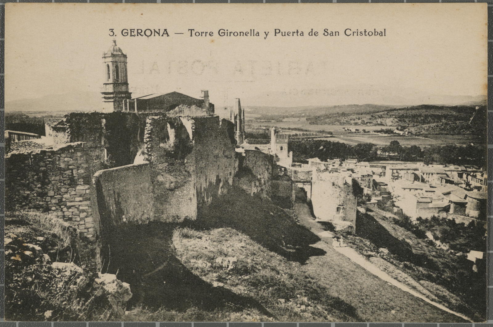 Desconegut, 3. Gerona-Torre Gironella y Puerta de San Cristobal
