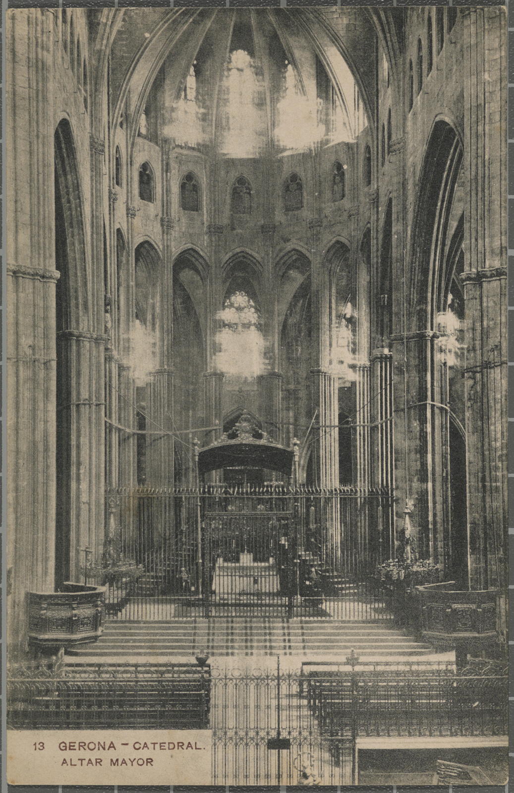 Desconegut, 13. Gerona- Catedral. Altar Major
