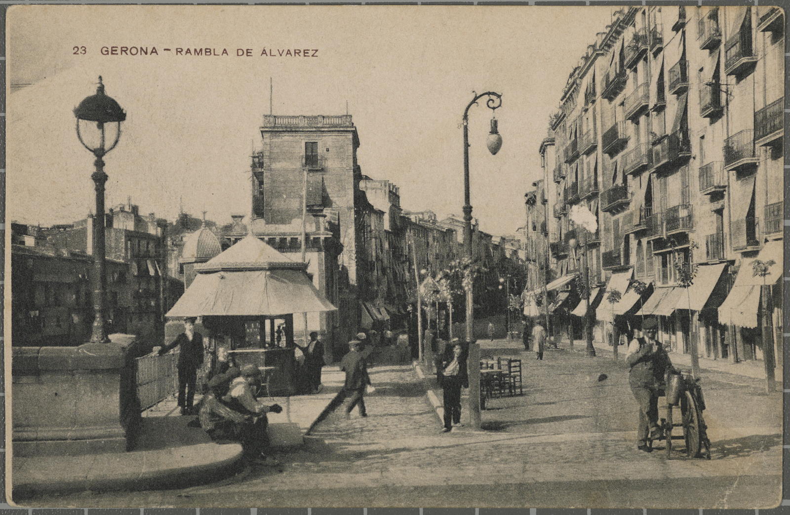 Desconegut, 23. Gerona - Rambla de Àlvarez