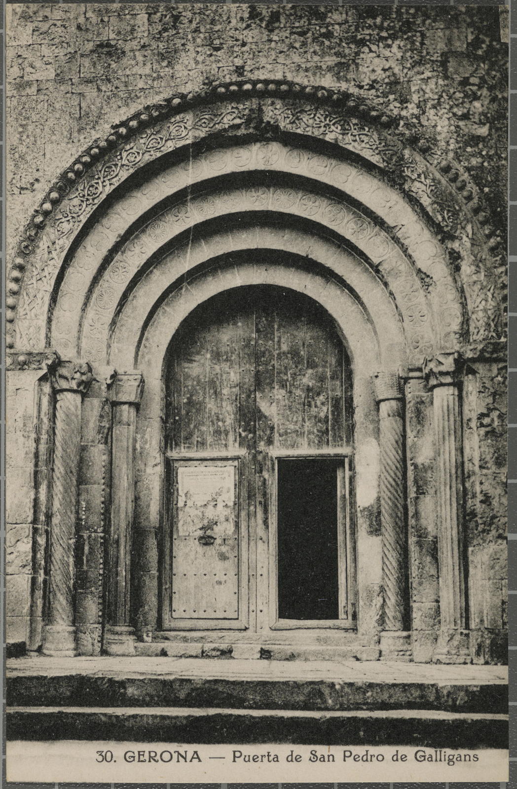 Desconegut, 30. Gerona - Puerta de San Pedro de Galligans