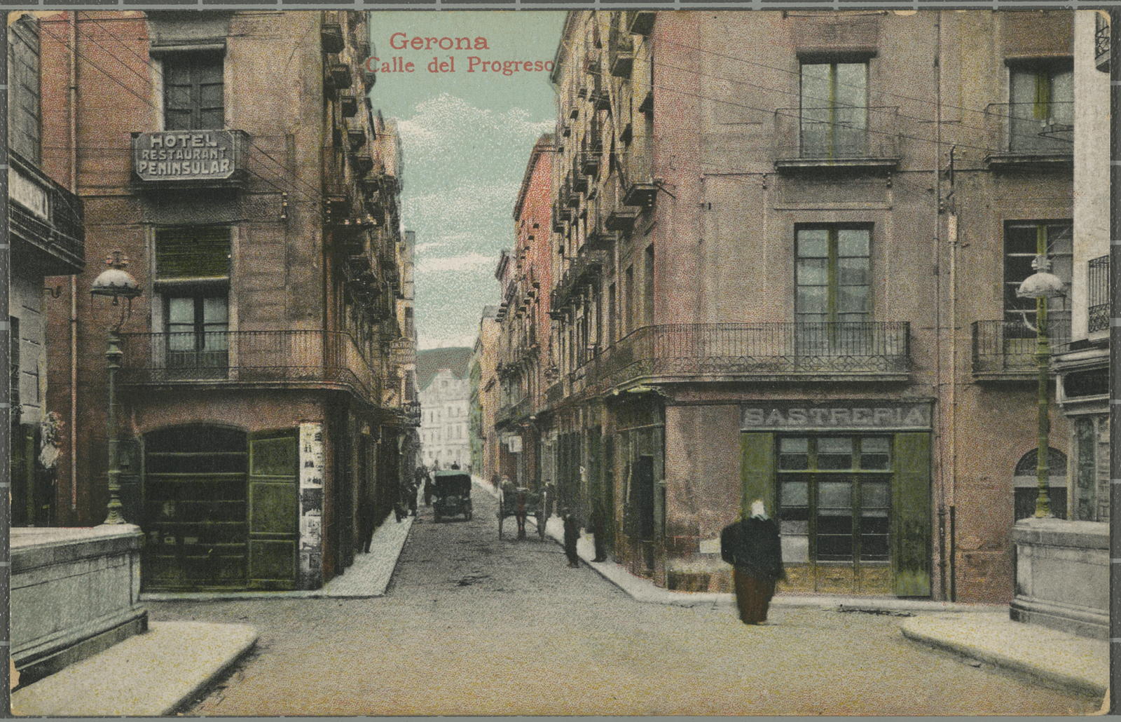 Desconegut, Gerona. Calle del Progreso