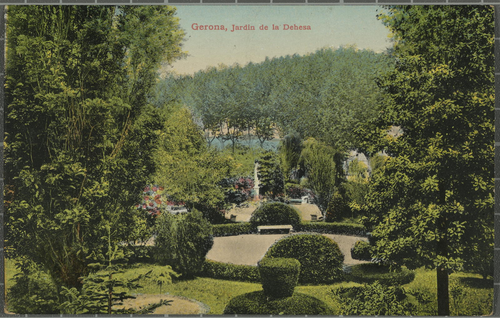 Desconegut, Gerona, Jardin de la Dehesa