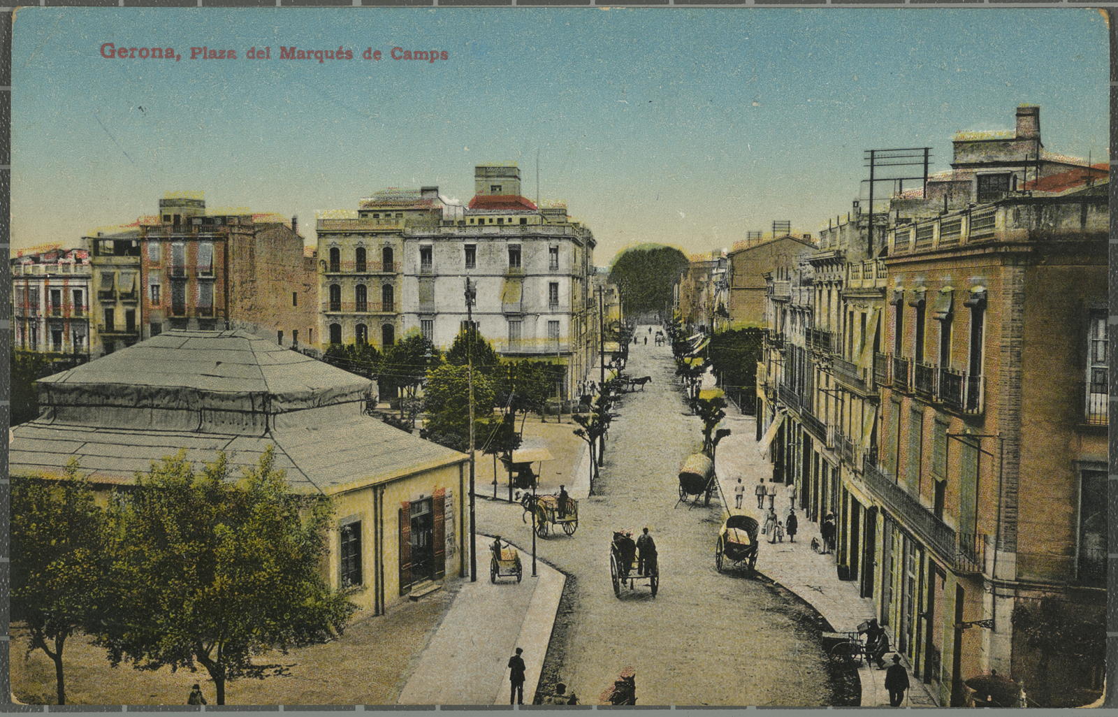 Desconegut, Gerona, Plaza del Marqués de Camps