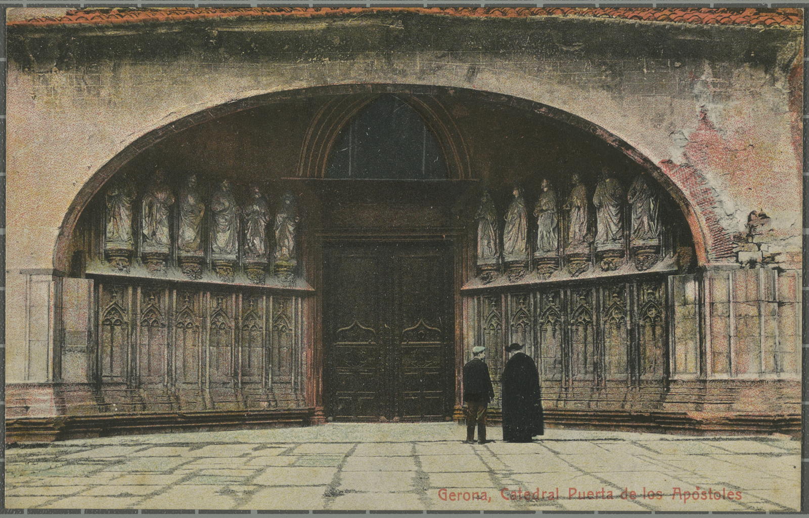Desconegut, Gerona, Catedral Puerta de los Apóstoles