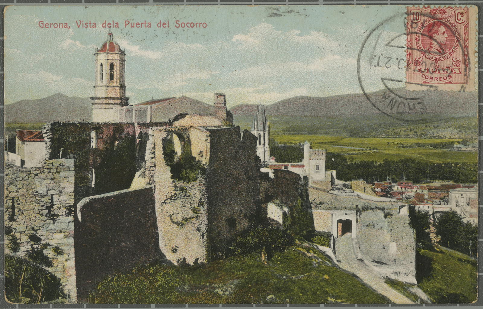 Desconegut, Gerona, View of the Socorro Puerta