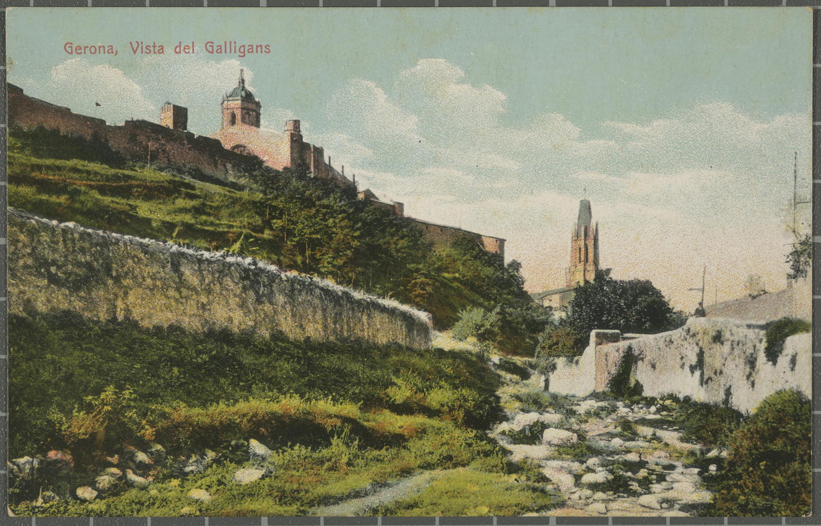 Desconegut, Gerona, View of the Galligans