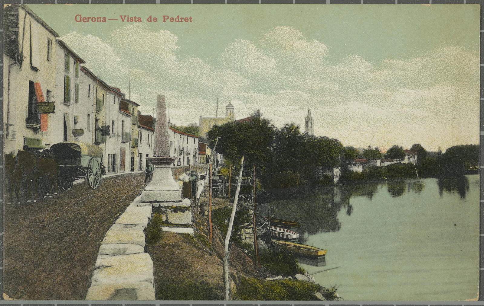 Gerona - Vista de Pedret