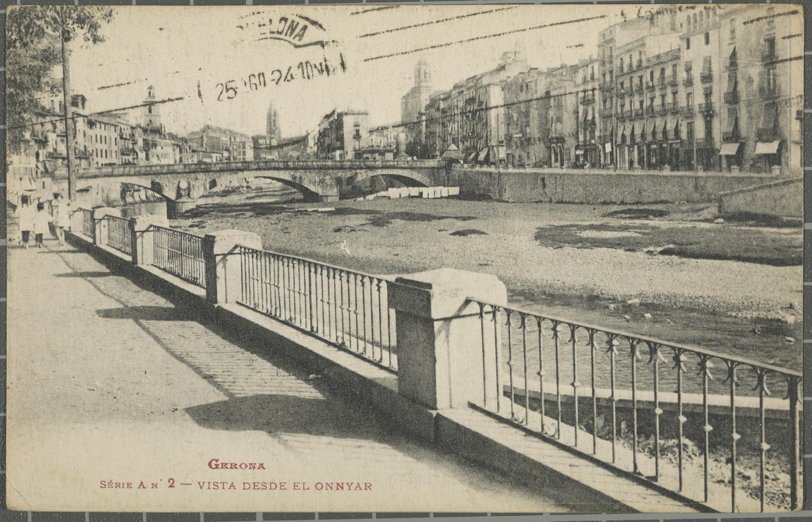 Josep Esquirol Pérez, Gerona. Série A no. 2- View of the Onyar