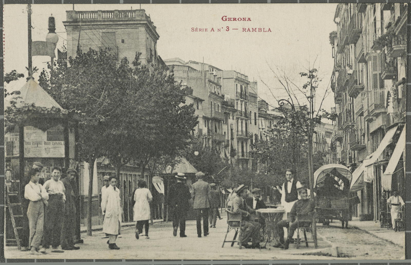 Josep Esquirol Pérez, Gerona. Série A no. 3 - Rambla