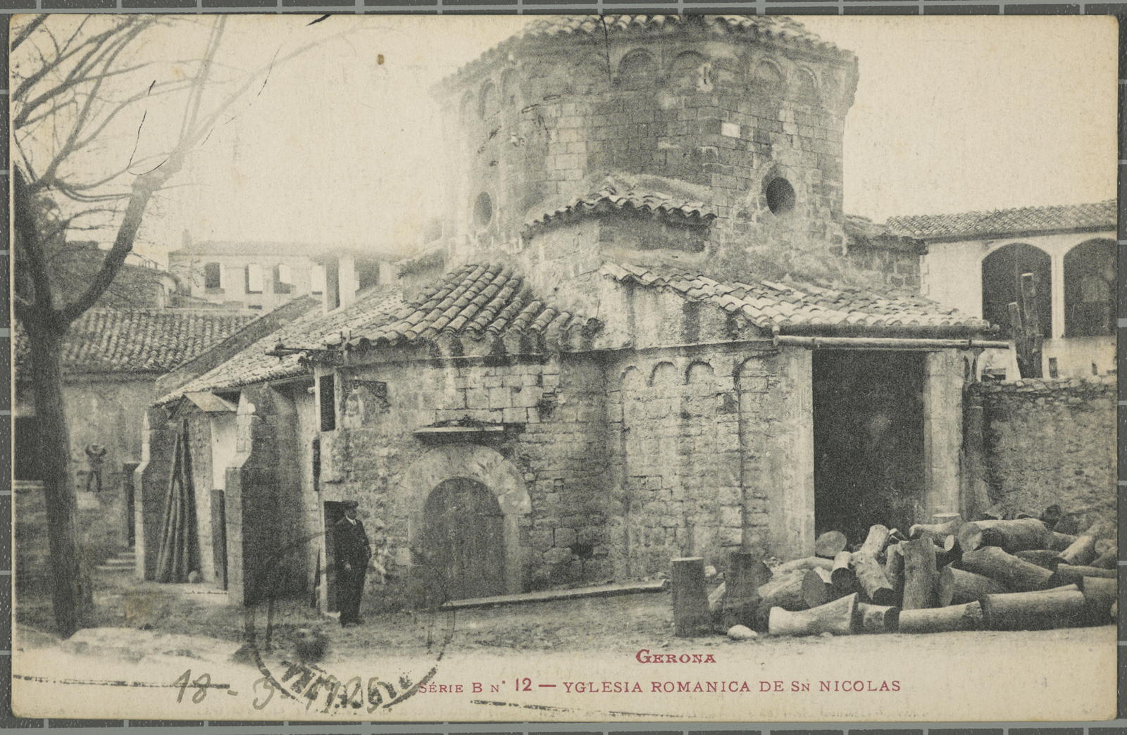Josep Esquirol Pérez, Gerona. Série B no. 12 - Yglesia románica de Sn. Nicholas