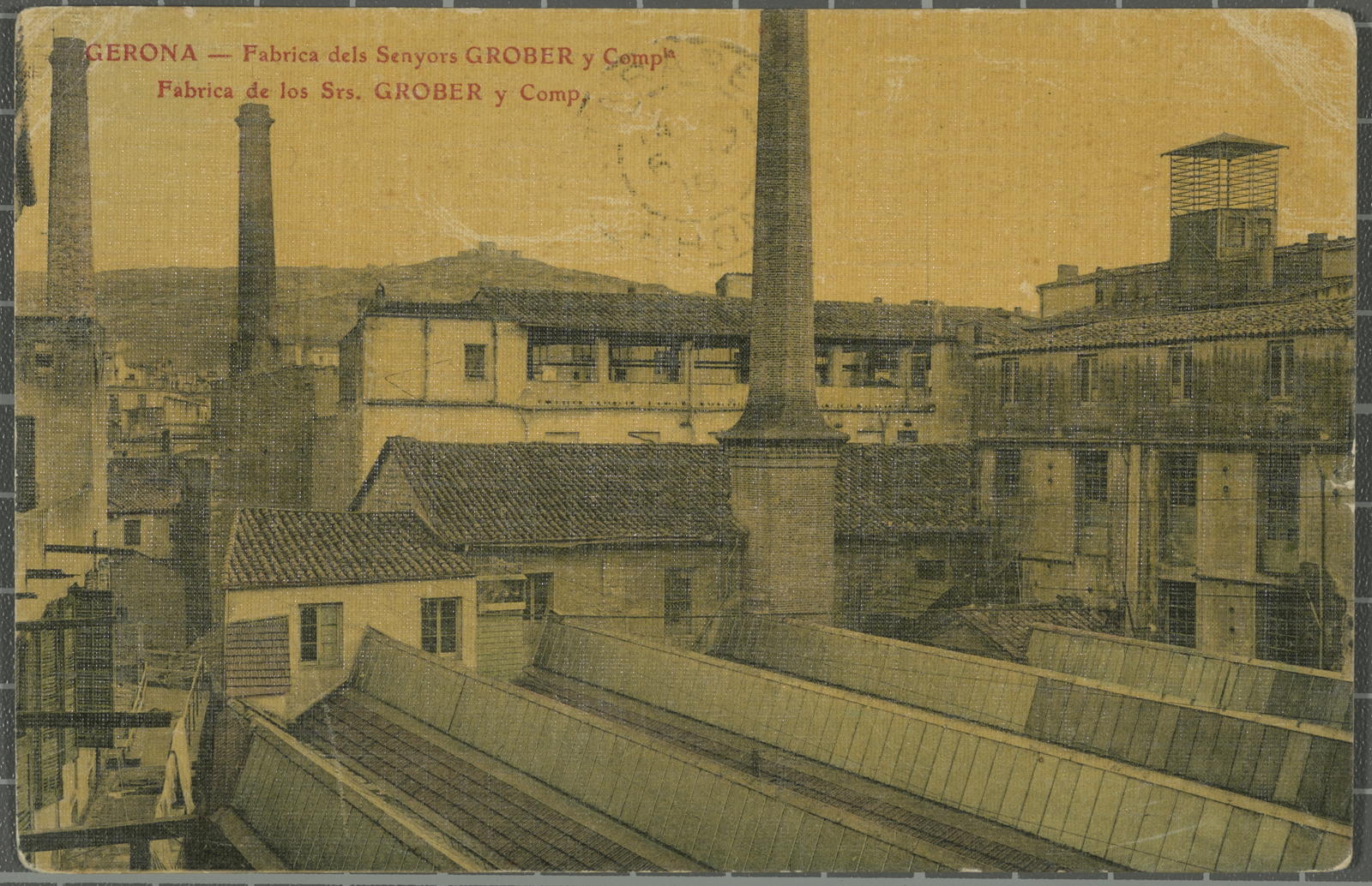 Desconegut, Gerona - Fabrica dels Senyors GROBER y Comp.ia