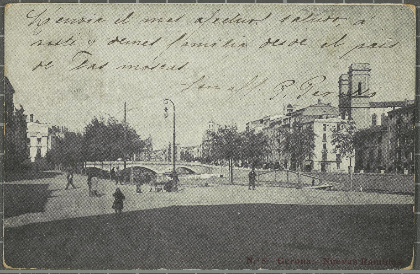 N.o 5.-Gerona.-Nuevas Ramblas