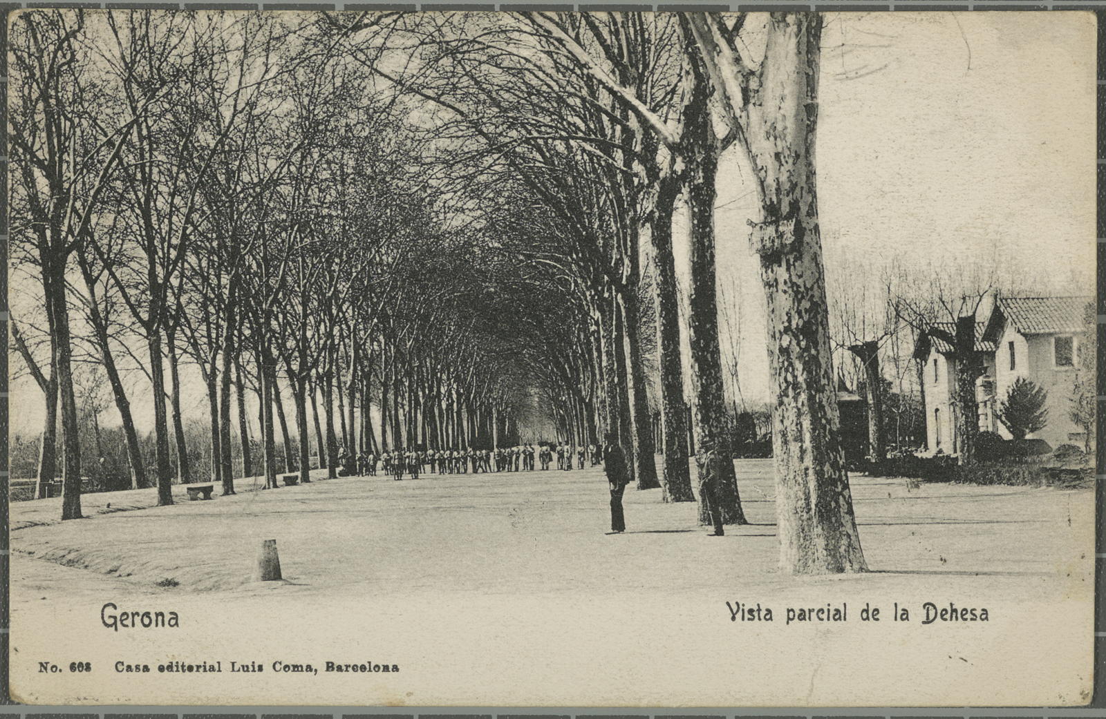 Desconegut, Gerona. Vista parcial de la Dehesa