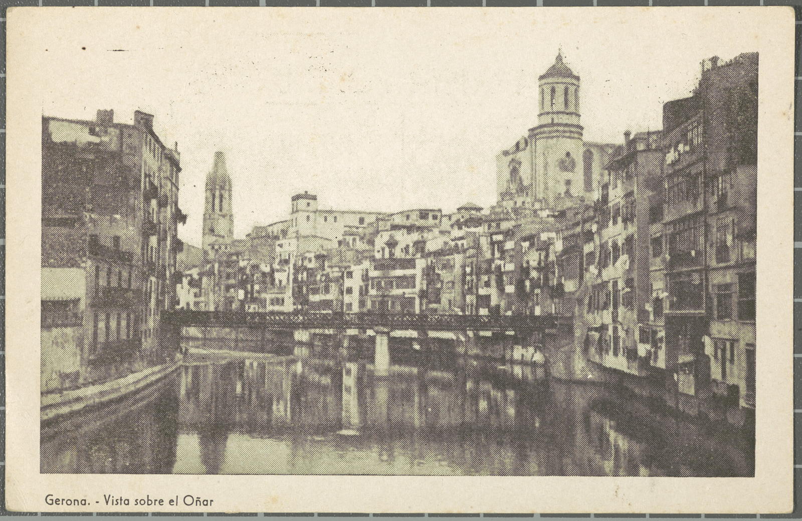 Gerona.-View on the Oñar