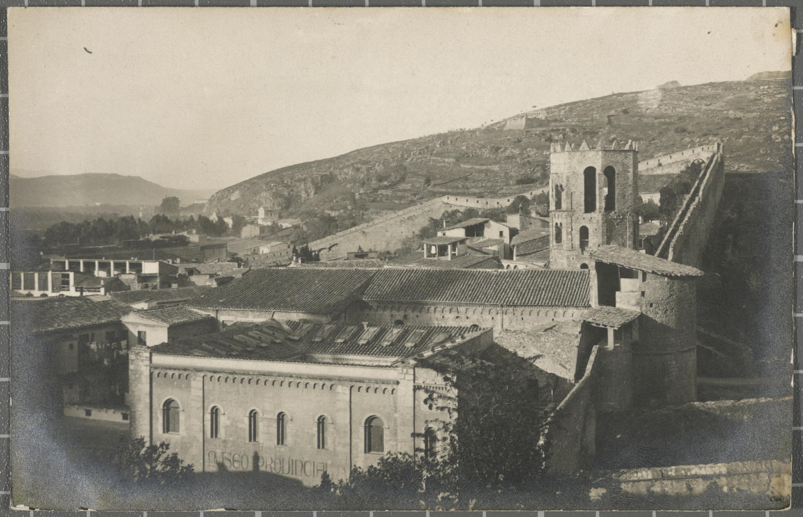 Girona. View of the castle