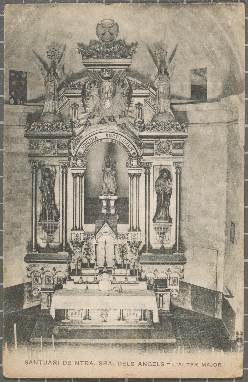 Desconegut, Shrine of Ntra. Mrs. of the Angels - The main altar