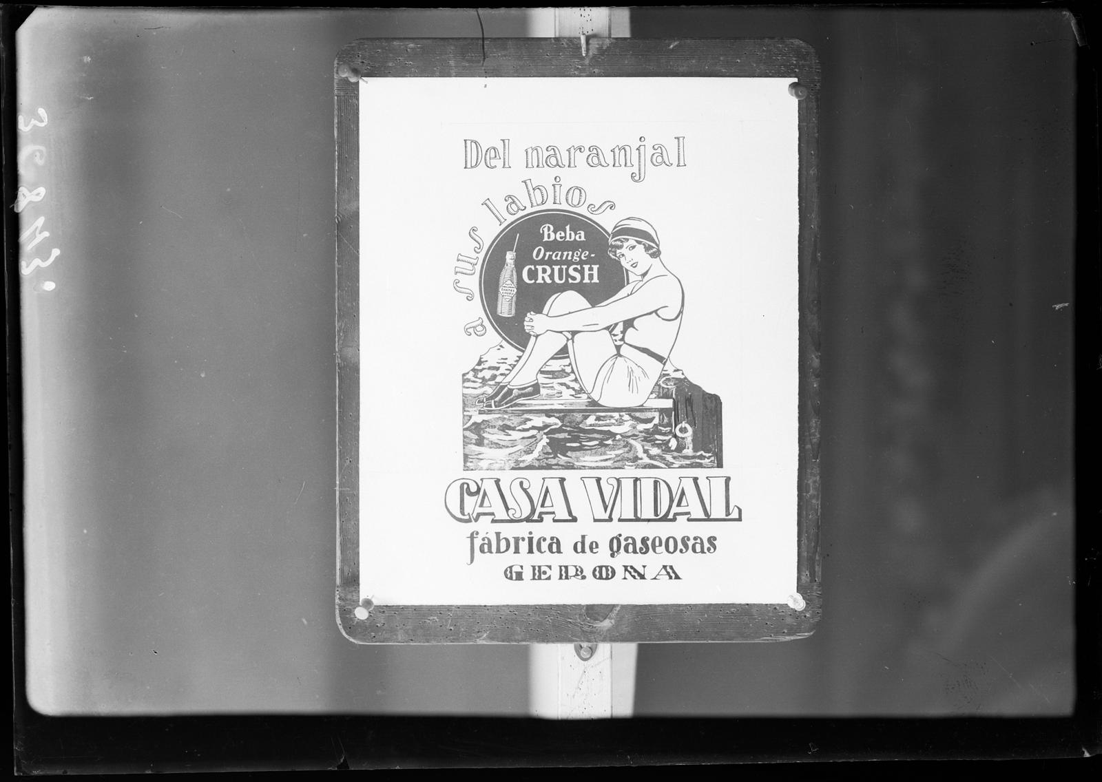 Desconegut, [House Vidal gas advertizing poster]