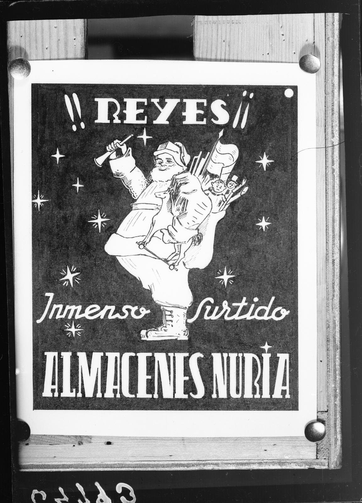 Desconegut, [Noge Almacenes advertizing poster]