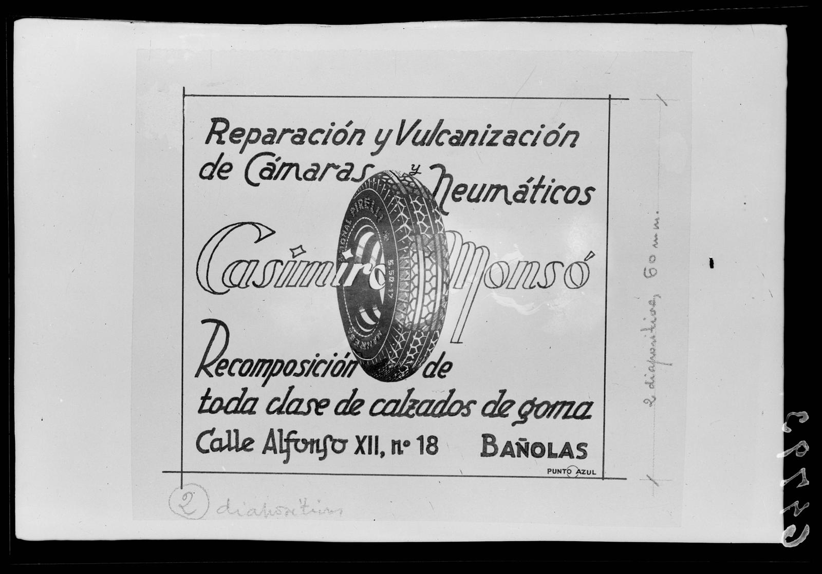 Desconegut, [Casimiro Monsó tyre advertizing poster]