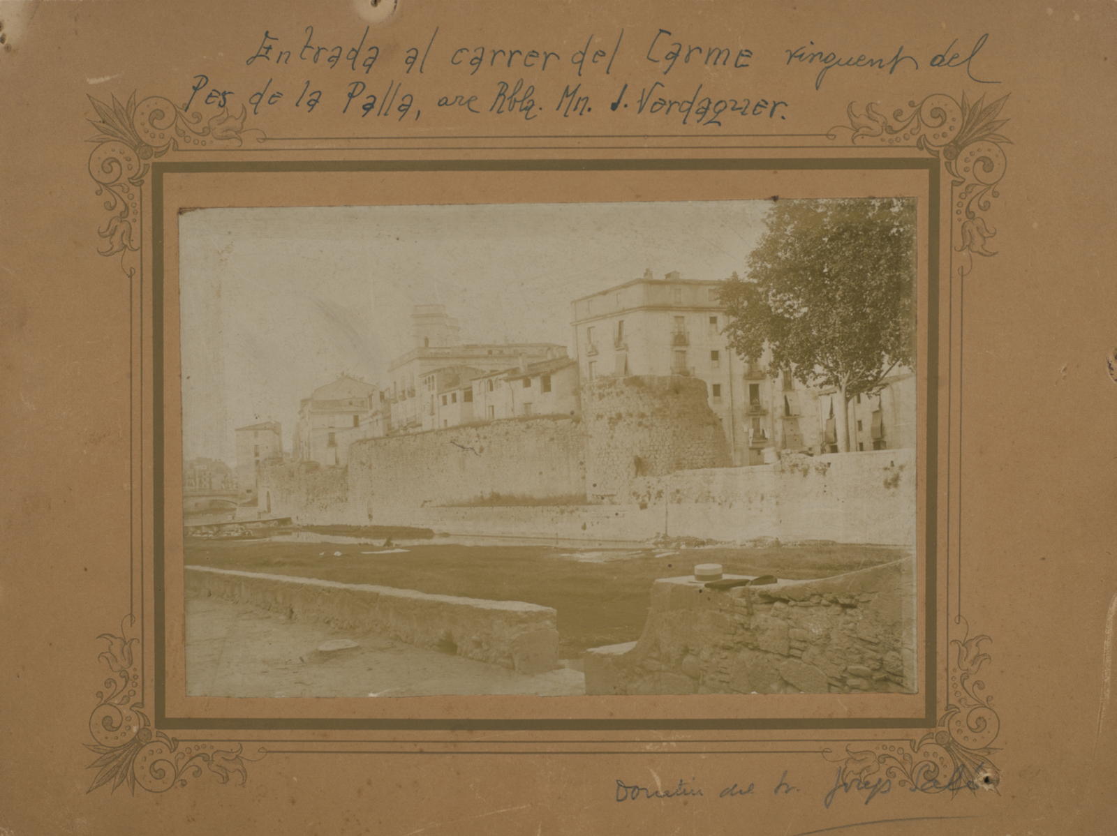 Josep Martí Burch, [View of the Areny]