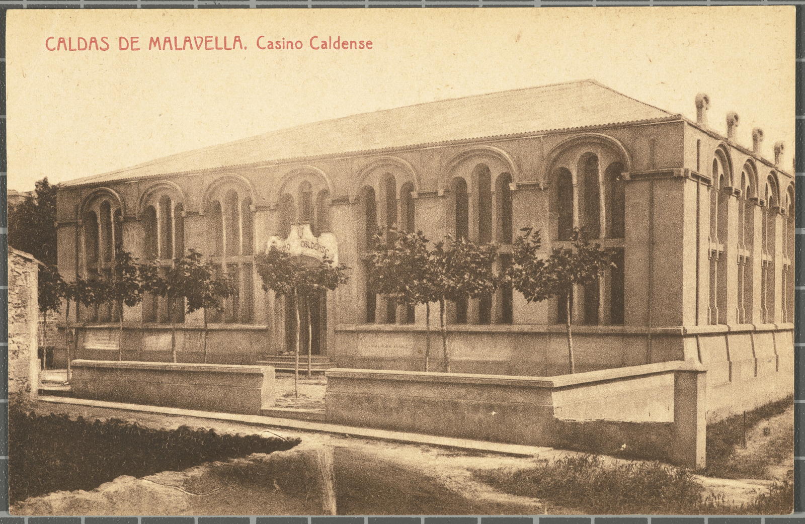 Josep Thomas Bigas, CALDAS DE MALAVELLA. Casino Caldense
