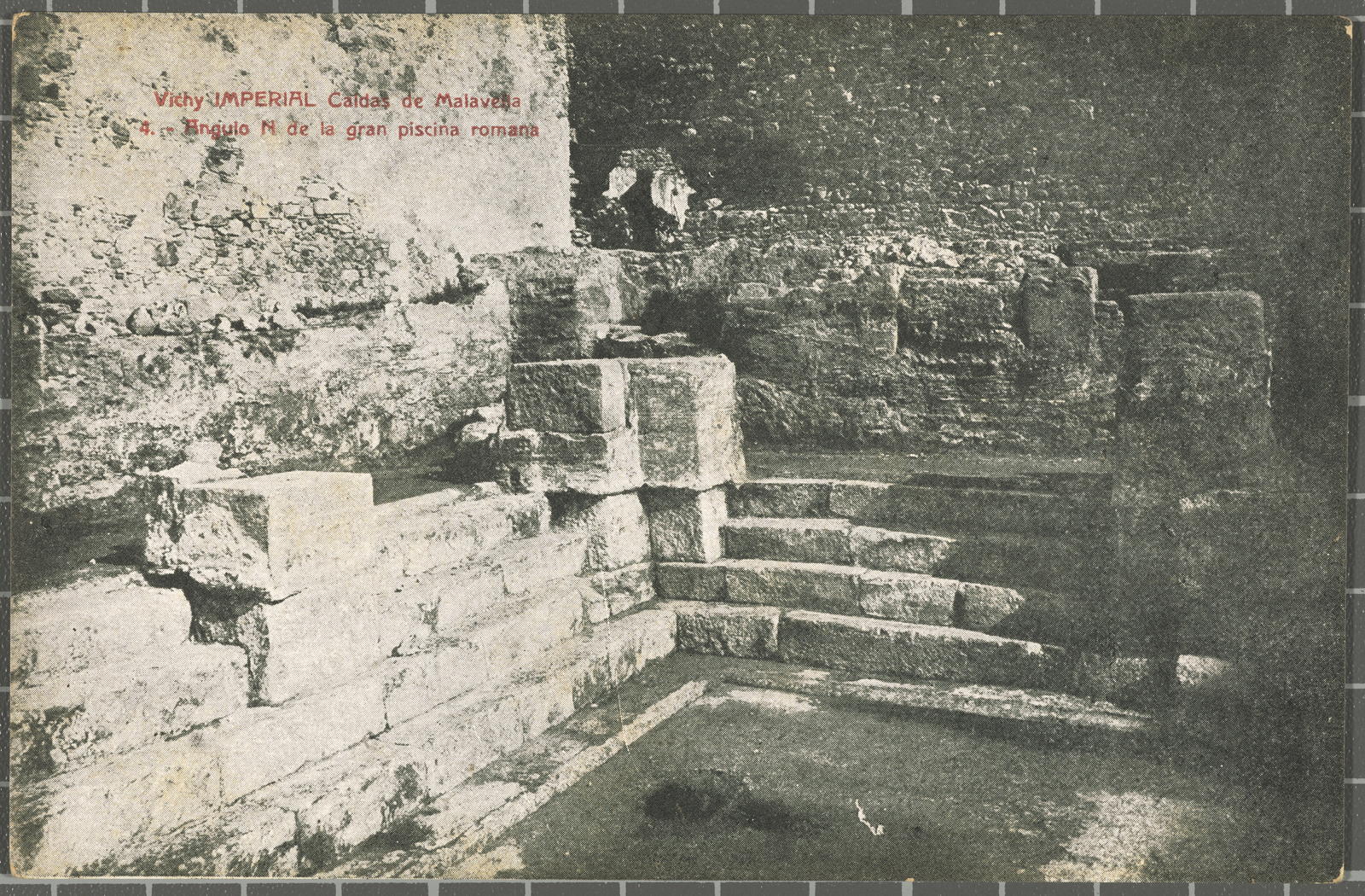 Desconegut, Vichy IMPERIAL Caldas de Malavella 4. - Ángulo N de la gran piscina romana