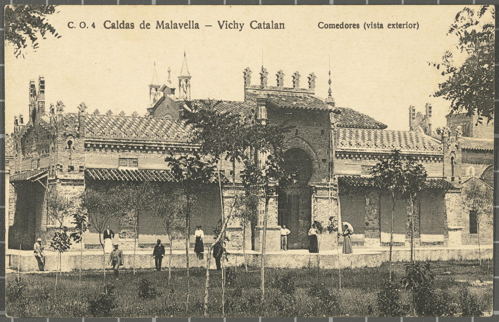 Desconegut, C.O. 4 Caldas de Malavella - Vichy Catalan Comedores (vista exterior)