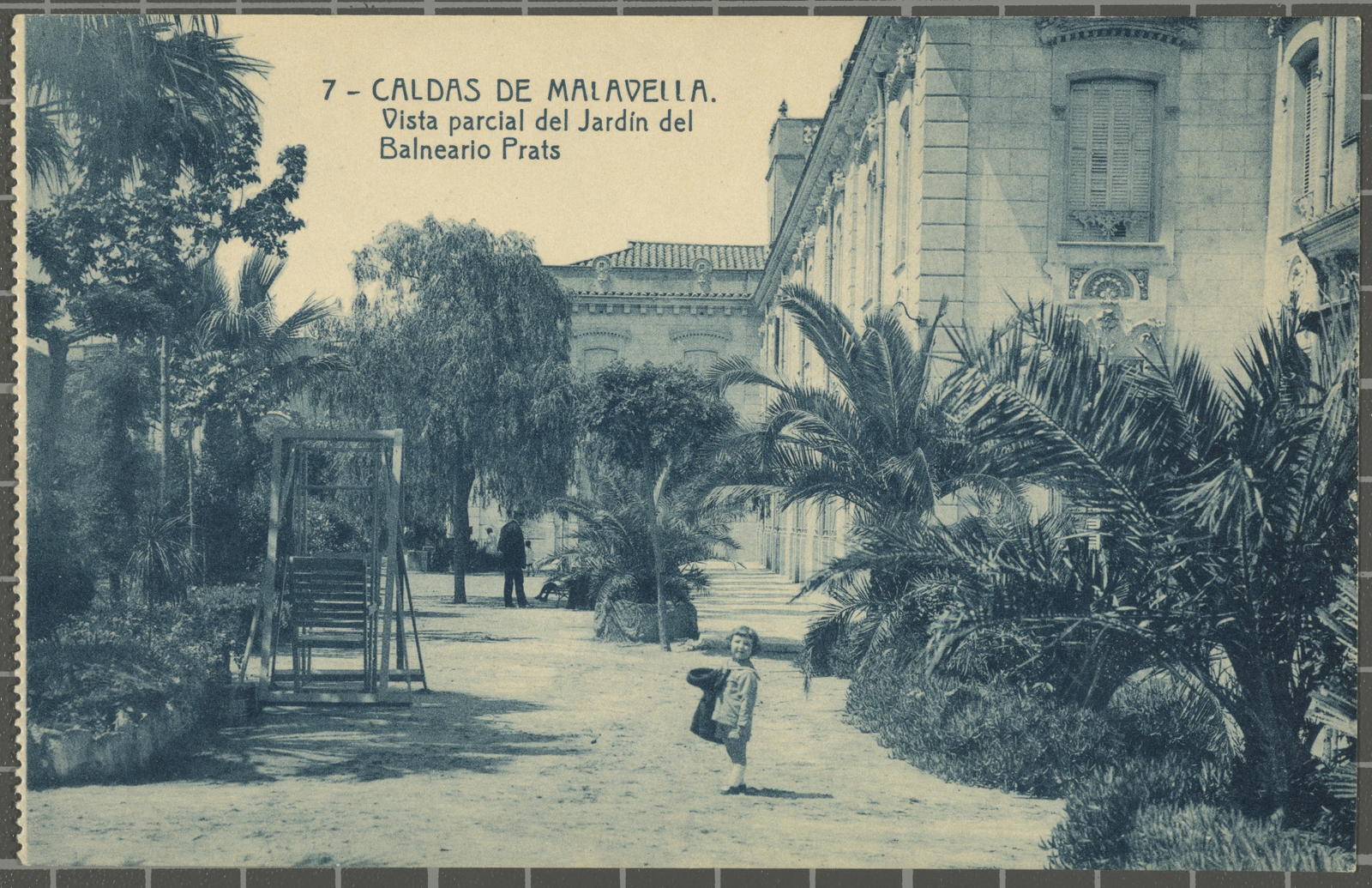 Josep Thomas Bigas, 7 - MALAVELLA CALDAS. Partial view of the Prats Spa Jardín