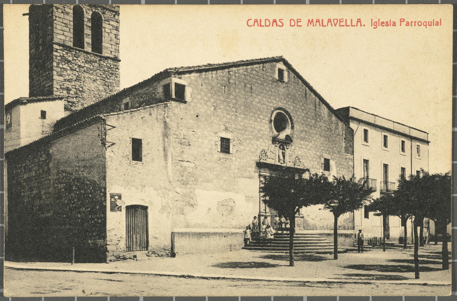 Josep Thomas Bigas, CALDAS DE MALAVELLA. Iglesia Parroquial